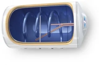 Tesy indirect gestookte boiler 80 liter met 1 wisselaar horizontaal