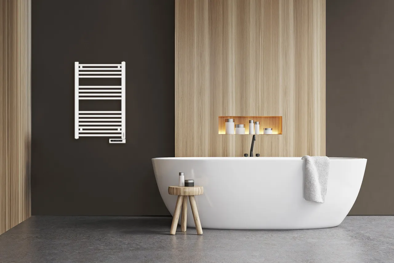 Tesy elektrische design radiator voor badkamer 500W