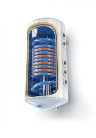 Boiler met dubbele warmtewisselaar