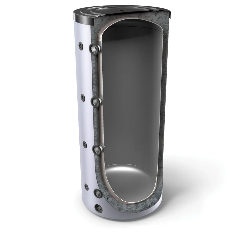 Buffertank 800 liter voor verwarmingssystemen