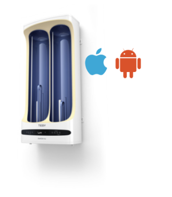 Tesy elektrische boiler BelliSlimo Dry Cloud 100 liter