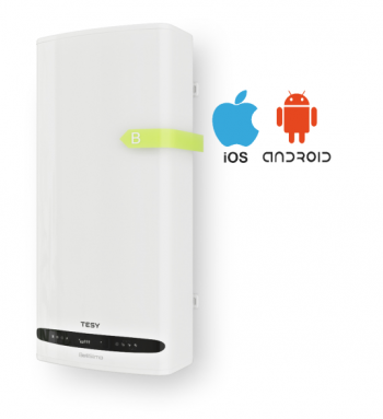 Tesy elektrische boiler BelliSlimo Cloud 80 liter
