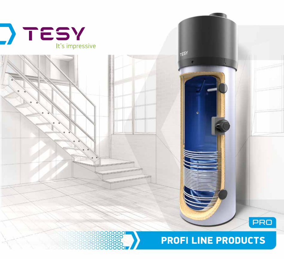 Tesy Profiline producten, voor professioneel gebruik